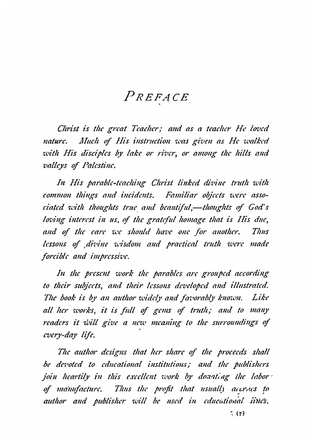 Christ's object lessons | Ellen Gould Harmon White