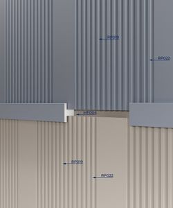 Стеновая панель Ecopolymer, 280x15,6 см