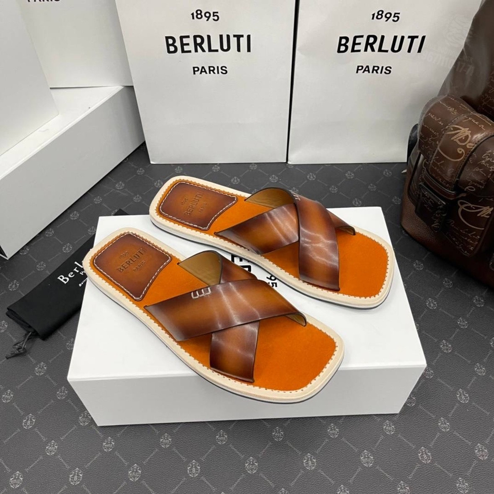 Шлепанцы Berluti
