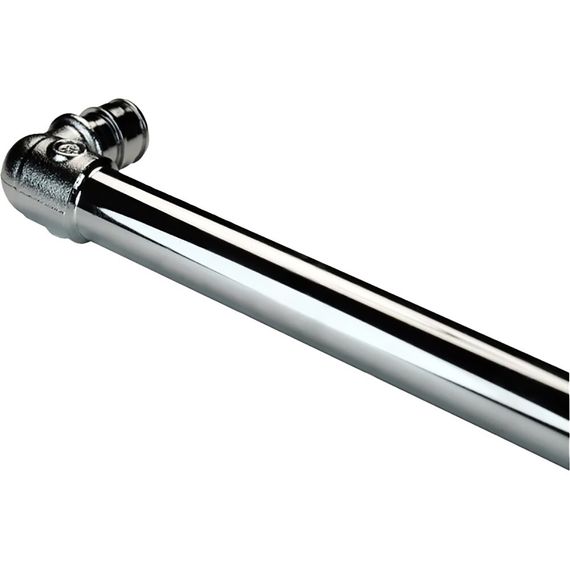 Угольник Giacomini GX с хромированной трубкой 16x15 750мм, GX128X073 — (4)