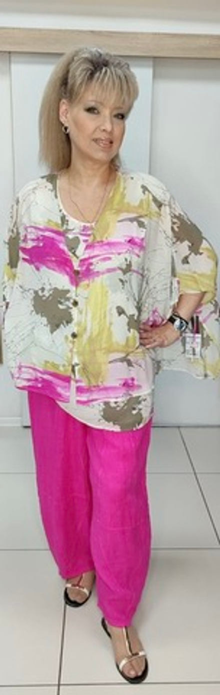 Немецкая цветная туника-двойка