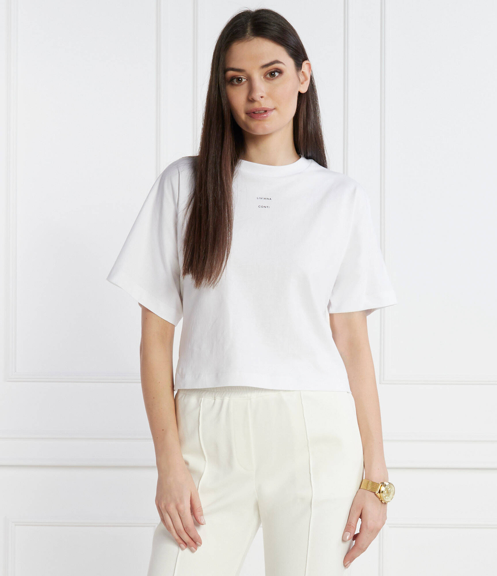 Футболка Liviana Conti - белый(F4SW67)