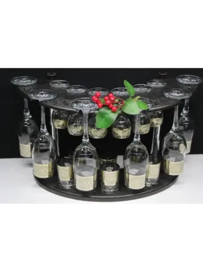 Барный набор 18 предметный с Бокалом