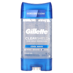 Gillette, Clear Shield, дезодорант-антиперспирант, Cool Wave, 107 г (3,8 унции)