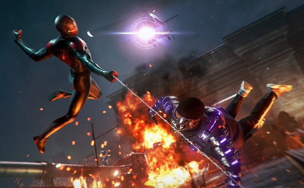 Игра Marvel's Spider-Man: Miles Morales (Человек-Паук: Майлз Моралез) (Русская версия) для PlayStation 5
