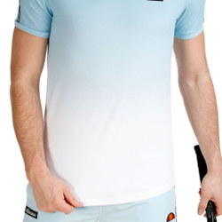 Мужское теннисное поло Ellesse Macina T-Shirt Men - Light Blue, White