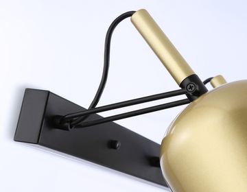 Настенно-потолочный спот 3*E27 TR97109/3 GD/BK золото/черный D130*223*273*550 Traditional Loft Ambrella