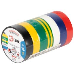 Набор изолент ЭРА SET7-1510 ПВХ 7 шт цветная 15мм х 10м | Изолента