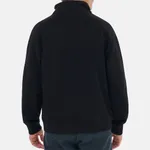 Купить Толстовка Яндекс с молнией у горла черная Толстовка Яндекс с молнией у горла черная