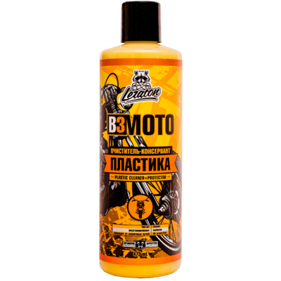Leraton Очиститель-консервант пластика для мотоциклов 473мл