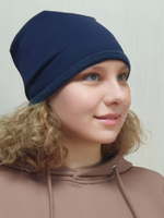 Шапка ДЖЕК хлопковая утепленная с валиком