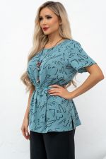 Блузка Элиза (полынь) Б11-253/7 Nikol