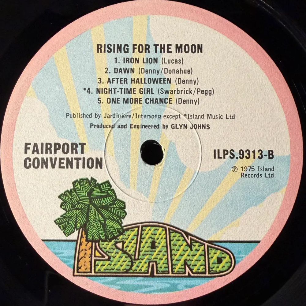 Fairport Convention ‎– Rising For The Moon (Англия 1975г.)