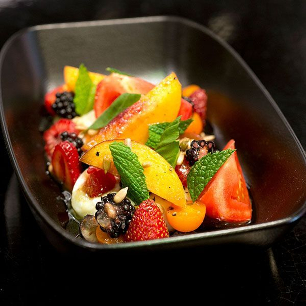 Блюдо глубокое прямоугольное;керамика;,H=35,L=190,B=130мм;черный (Цвет: черный)