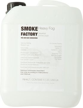 SMOKE FACTORY HEAVY-FOG - жидкость для дым машины, 5 литров
