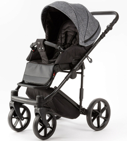 Детская коляска Adamex Locco Light 2 в 1 LL-TK06 TIP (ТЕМНО-СЕРЫЙ)