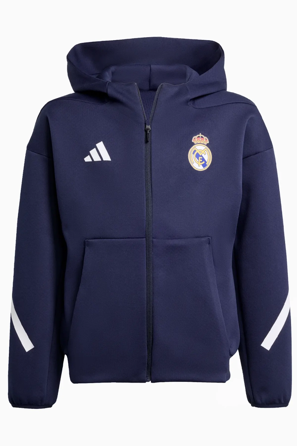 Кофта adidas Real Madrid 25/26 Anthem Junior - темно-синий