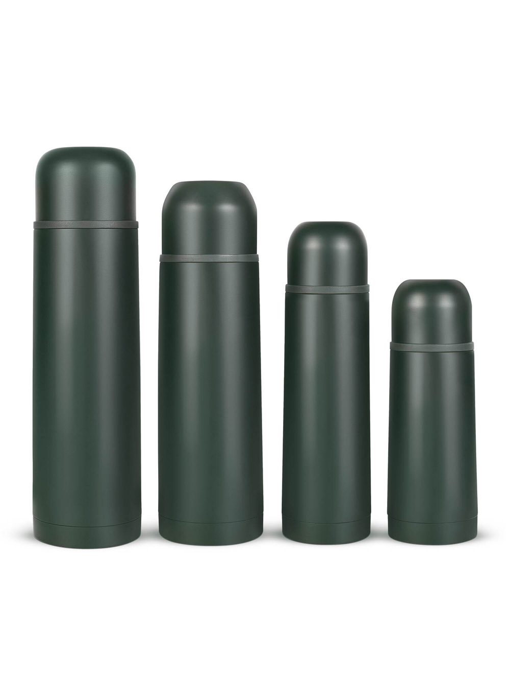 Термос Relaxika 101 (0,35 литра), хаки (без лого)