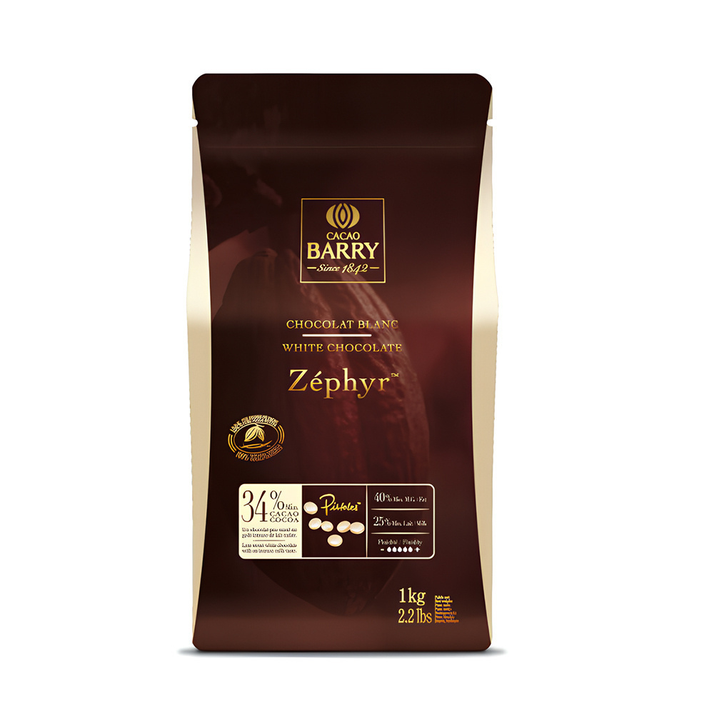 Белый Шоколад Zephyr Барри Каллебаут 1 кг