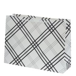 GAEM Пакет подарочный L (бумага 250г/м2, блок 12шт), L47 W15 H35 см, 4в.