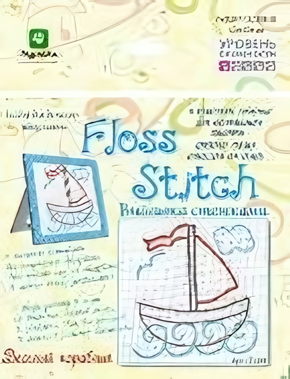 Набор для творчества Первые шаги в рамке "Веселый кораблик" 17*25см (Мурлыка)