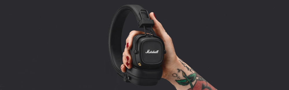 Беспроводные наушники Marshall Major IV, черный