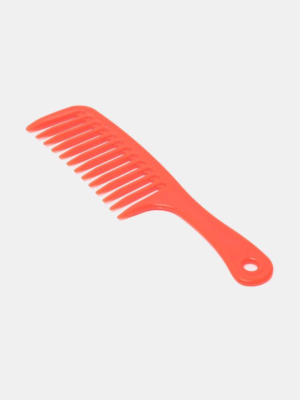 Расческа крупными зубьями, большим шагом (Оранжевая)