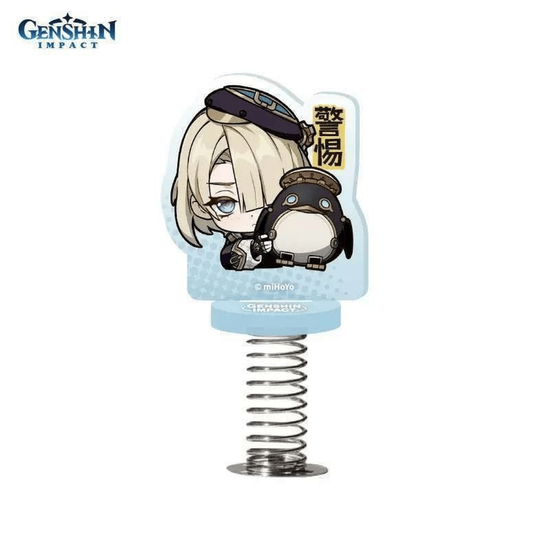 Акриловая фигурка на подставке Chibi Expression Freminet 6976525003762 / по мотивам игры "Геншин Импакт", Фреминет