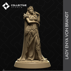 Леди Эния фон Брандт Lady Enya Von Brandt Миниатюра
