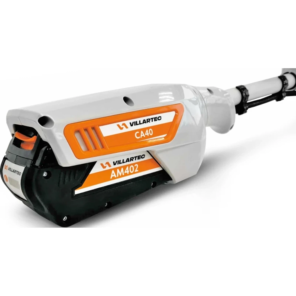 Аккумуляторный триммер VILLARTEC CA40Set2 40В (1 x 2 Ач, ЗУ) захват 380 мм, 3.8 кг