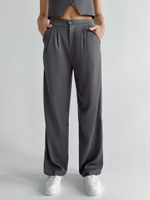 Костюм Miss Diva 11404 однотонный из жилетки и брюк-палаццо