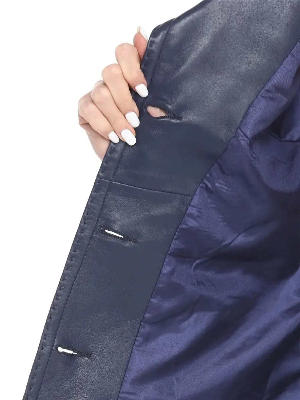 Плащ женский из натуральной кожи Турция