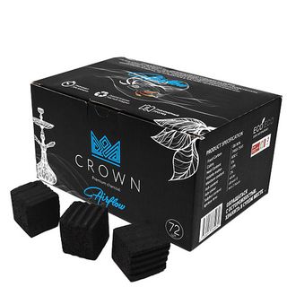 Купить Уголь Кокосовый 25мм - Crown Airflow 72шт