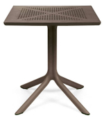 Стол пластиковый обеденный Nardi Clip 70, табак