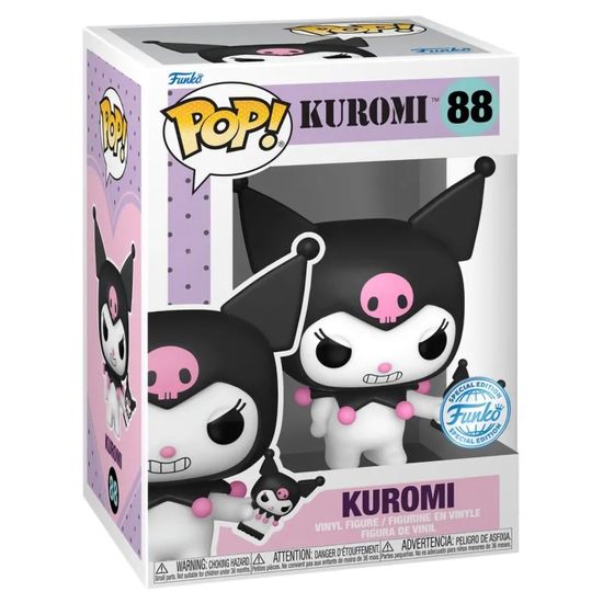 Фигурка Funko POP! Kuromi Kuromi with Phone (Exc) (88) 82182 / Фигурка Фанко ПОП! по мотивам франшизы "Hello Kitty", Куроми