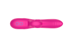 Силиконовый вибратор-кролик с функцией вращения SW3052-hot-pink