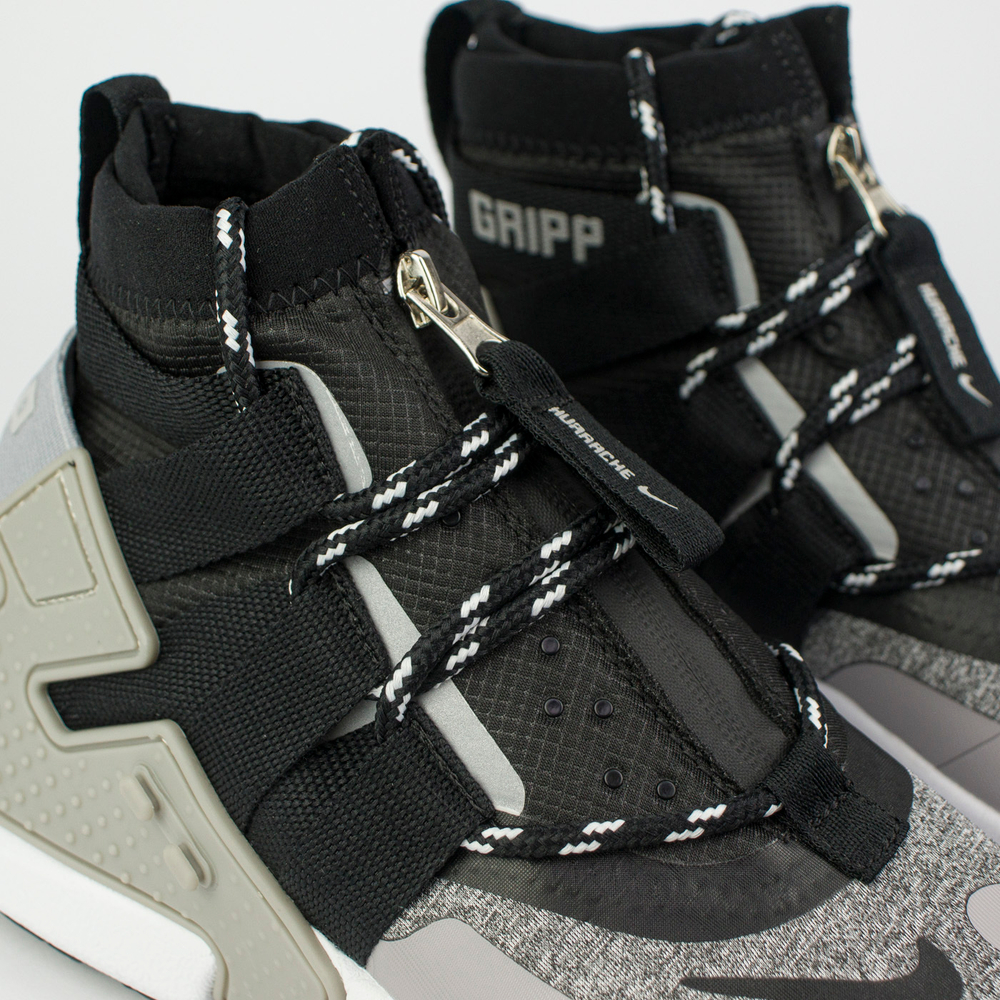 Кроссовки Nike Air Huarache Gripp Wmns Black / Grey new