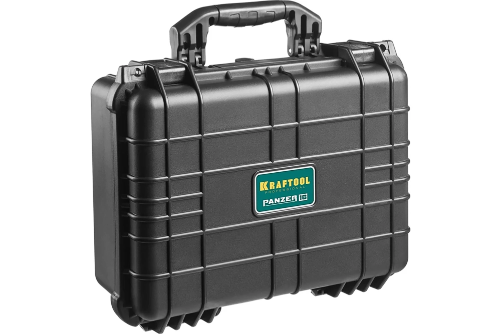 KRAFTOOL PANZER-16, 400 х 330 х 170 мм, (16″), IP55, ударопрочный пластиковый ящик (38251-16)