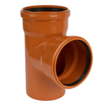 Тройник наружный канализационный 160х160 мм 87,5°