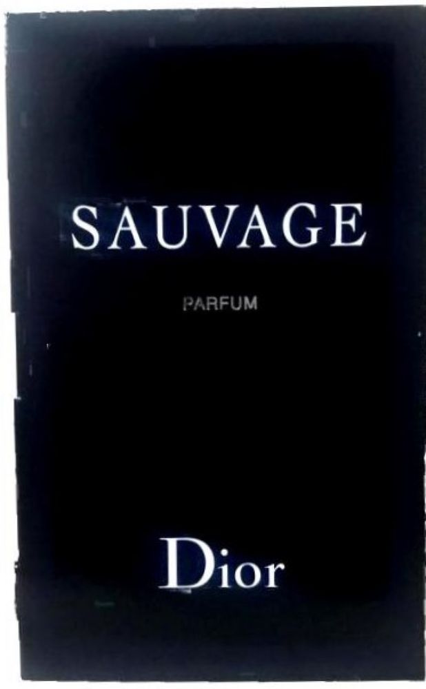 DIOR SAUVAGE PARFUM men пробирка 1ml NEW 2019г