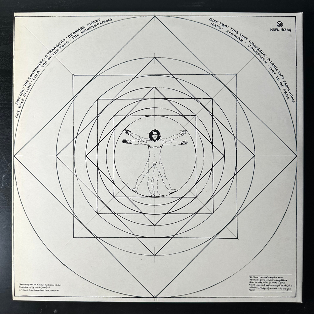 The Kinks ‎– Part 1 Lola Versus Powerman And The Moneygoround (Англия 1972г.)