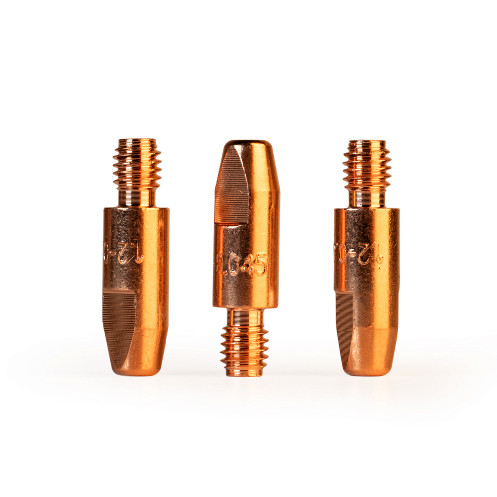 Наконечник гор. п/а M6, d.1,2 мм L28 (тело 8) E-Cu (3шт в упаковке) 40146