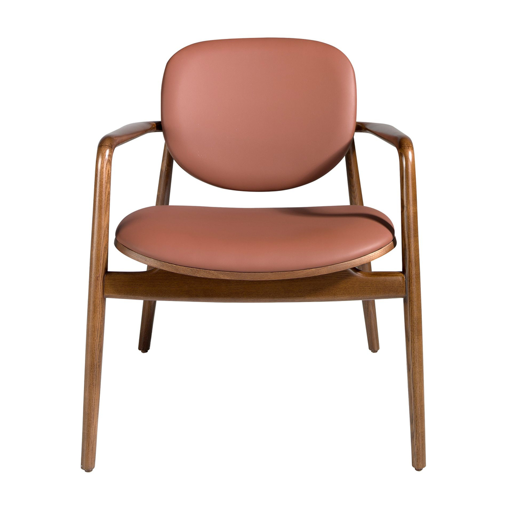 Обеденный стул 4118/LC19030 с обивкой из экокожи