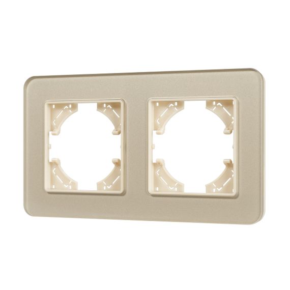 Рамка стеклянная FRM-OMALI-GS-2-GD Arlight 049695
