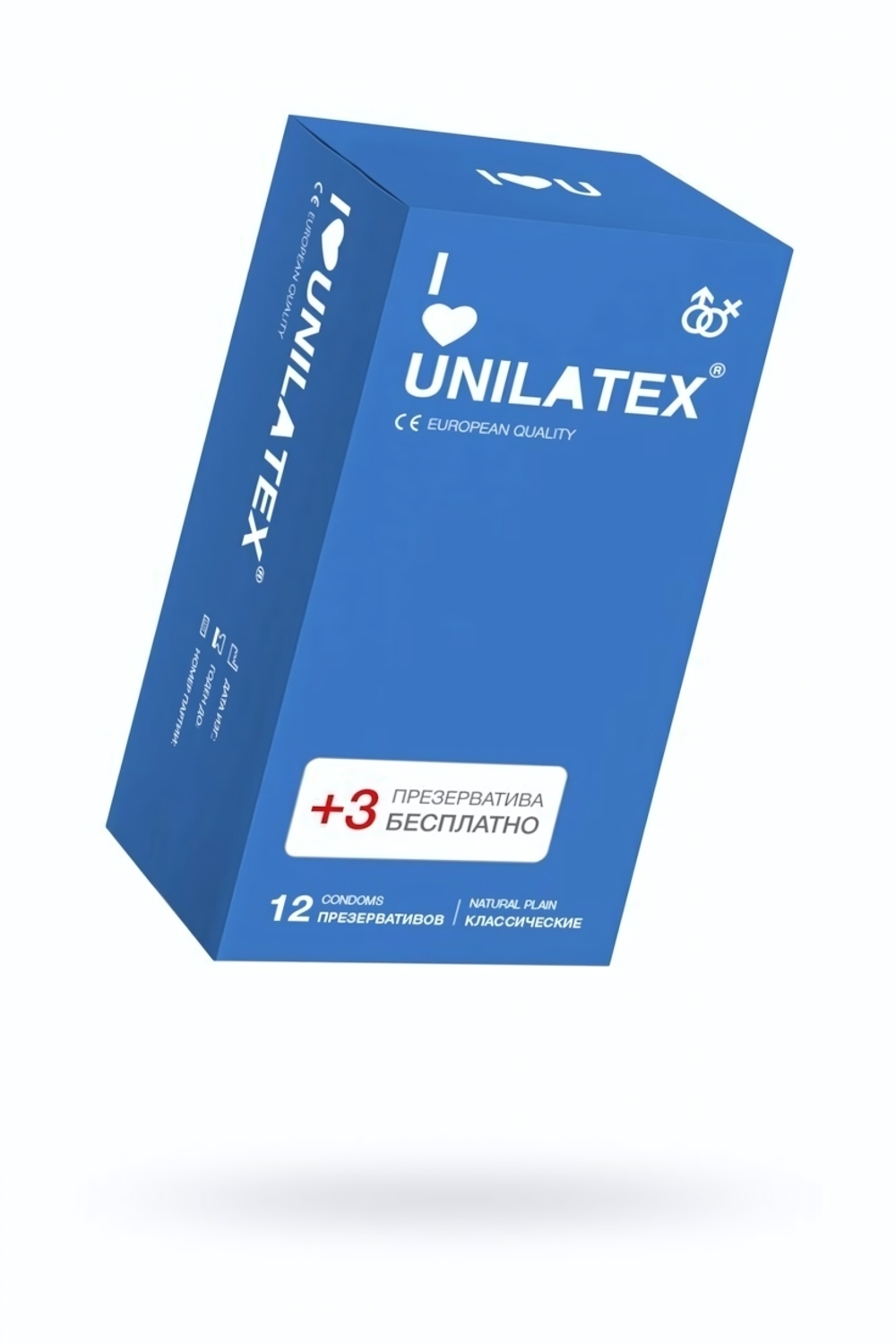 Презервативы Unilatex Natural Plain классические №15 шт