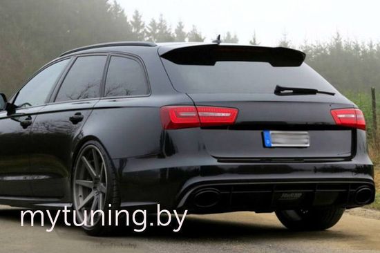 Спойлер RS6 для Audi A6 C7 2011-2018 AVANT