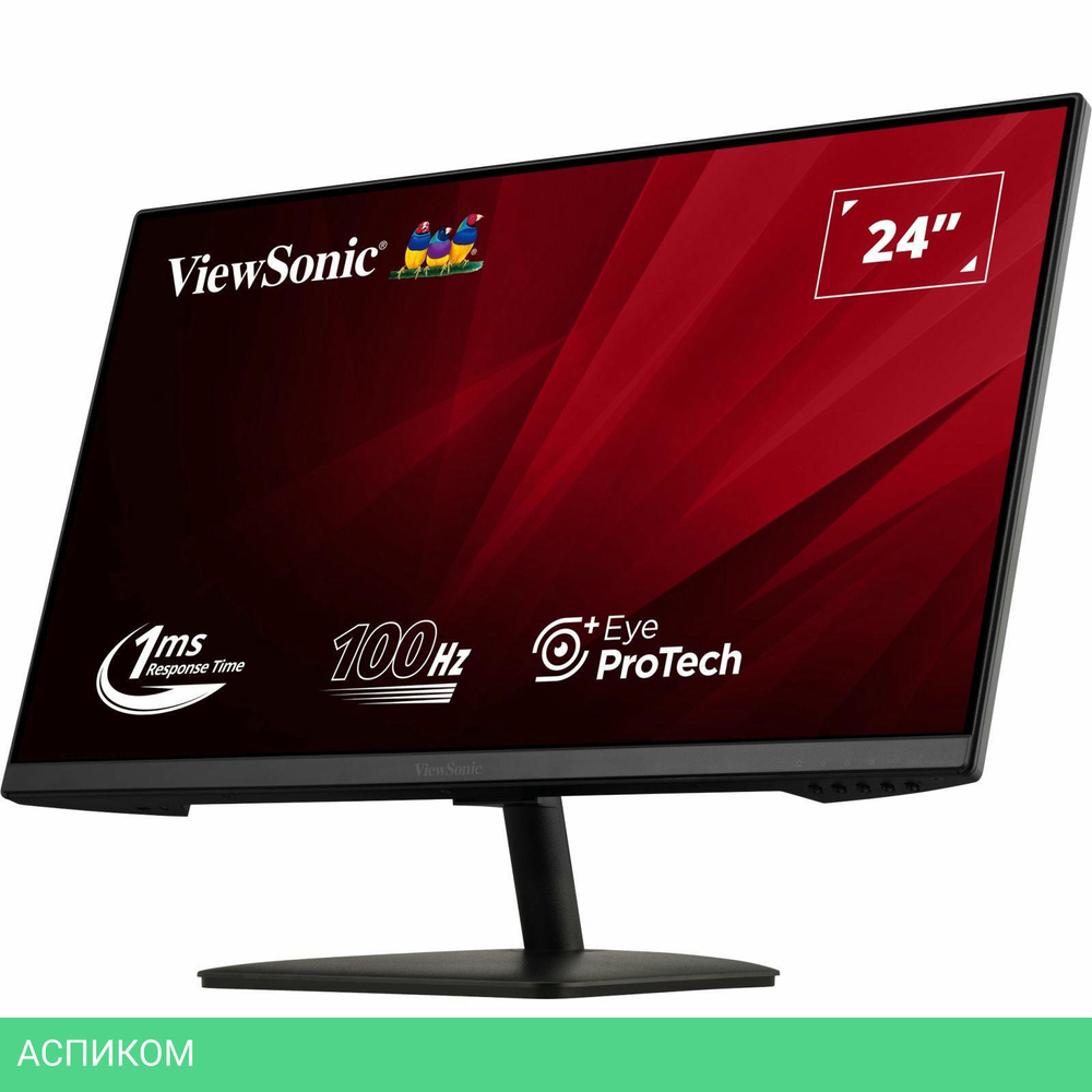 Монитор ViewSonic VA2408-MHDB черный