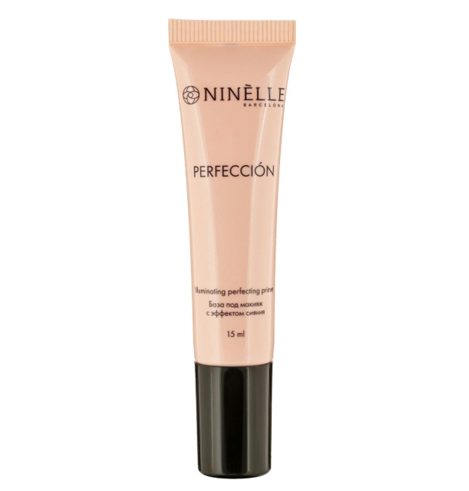 Ninelle База под макияж Perfeccion, с эффектом сияния, тон №102, Розовый холодный