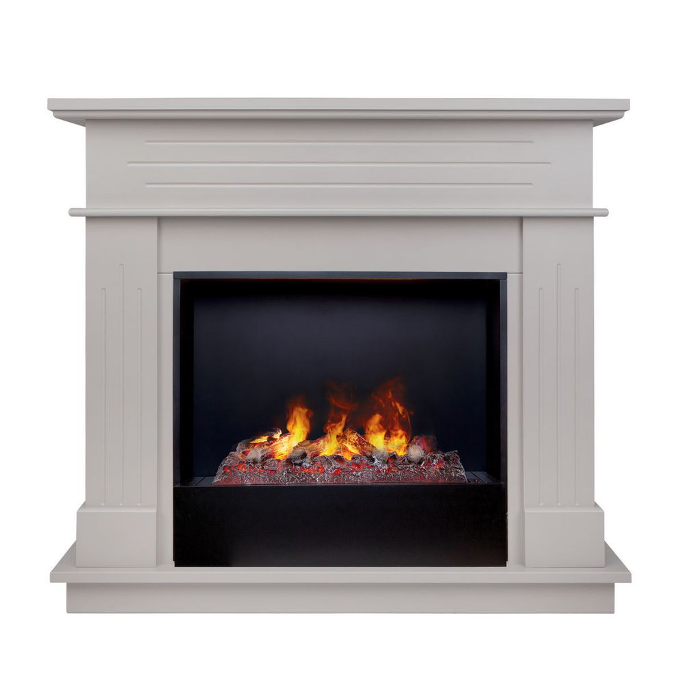 Электрокамин RealFlame Regent 26 BG айс кашемир с очагом 3D Cassette 630