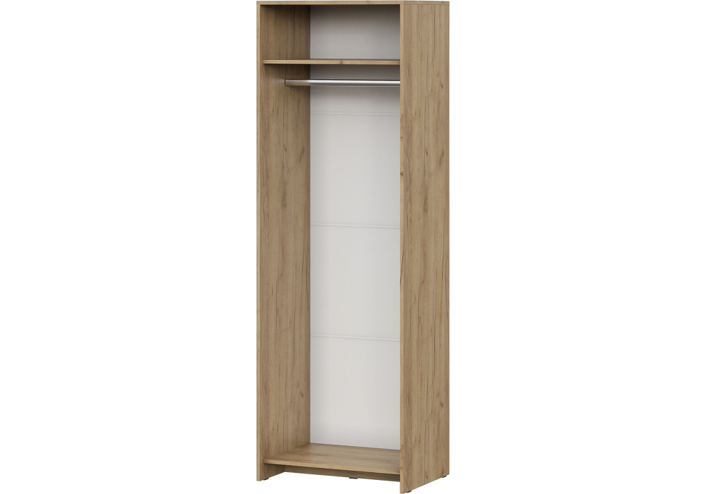 Шкаф Woodville Taika дуб золотой, камень темный